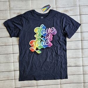 Love is Love Rainbow Graphic T-Shirt